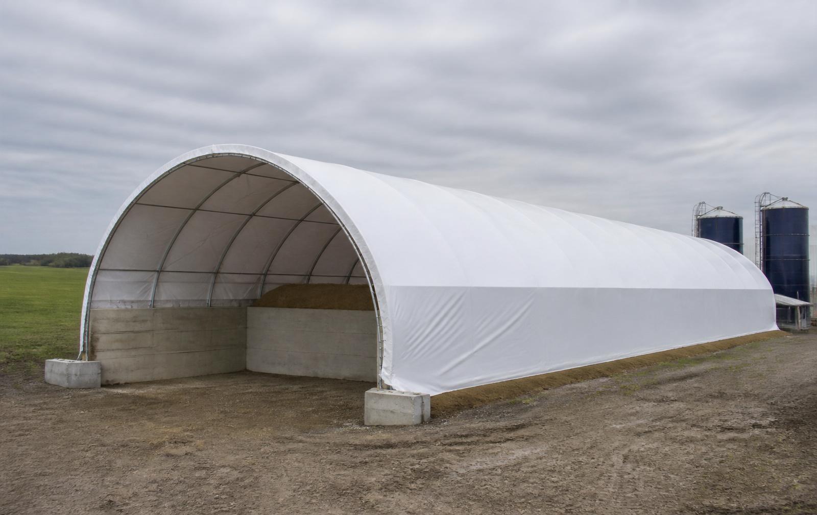 GGS fabric-covered structure in a rural Eastern Ontario setting
